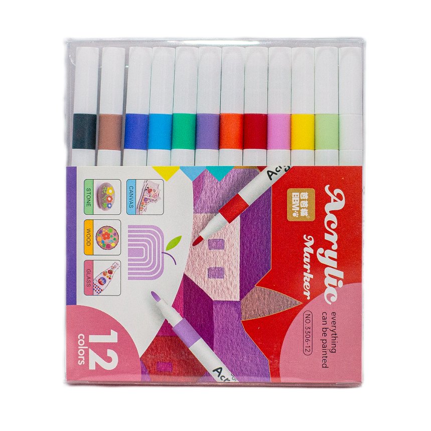 Acrylic Platignum 12Pcs