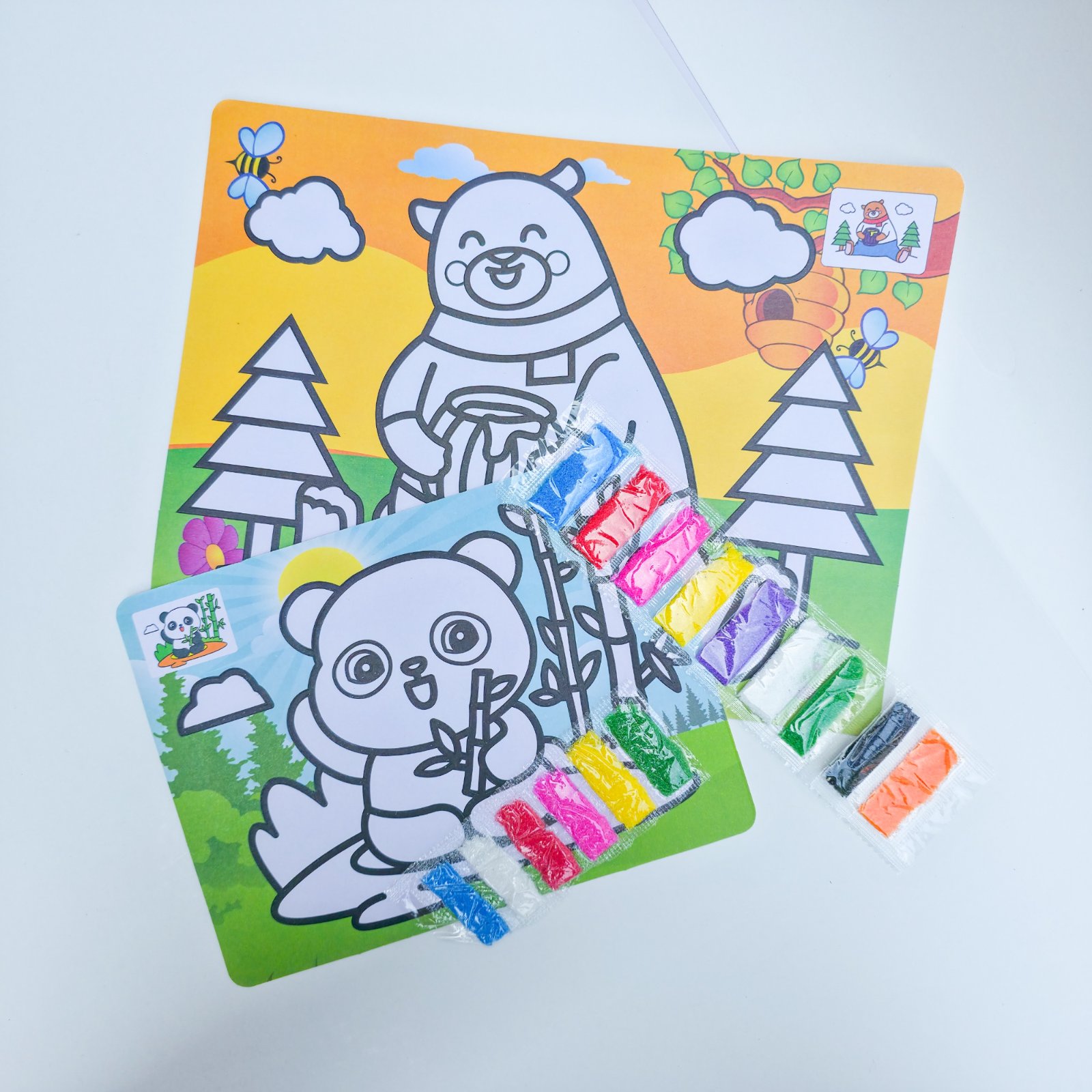 Painting Card With Sand Small