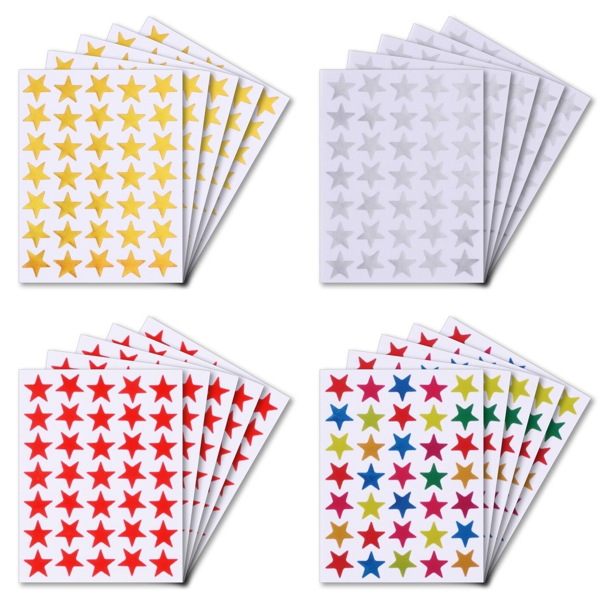 Star Sticker Small 10Pcs GREEN