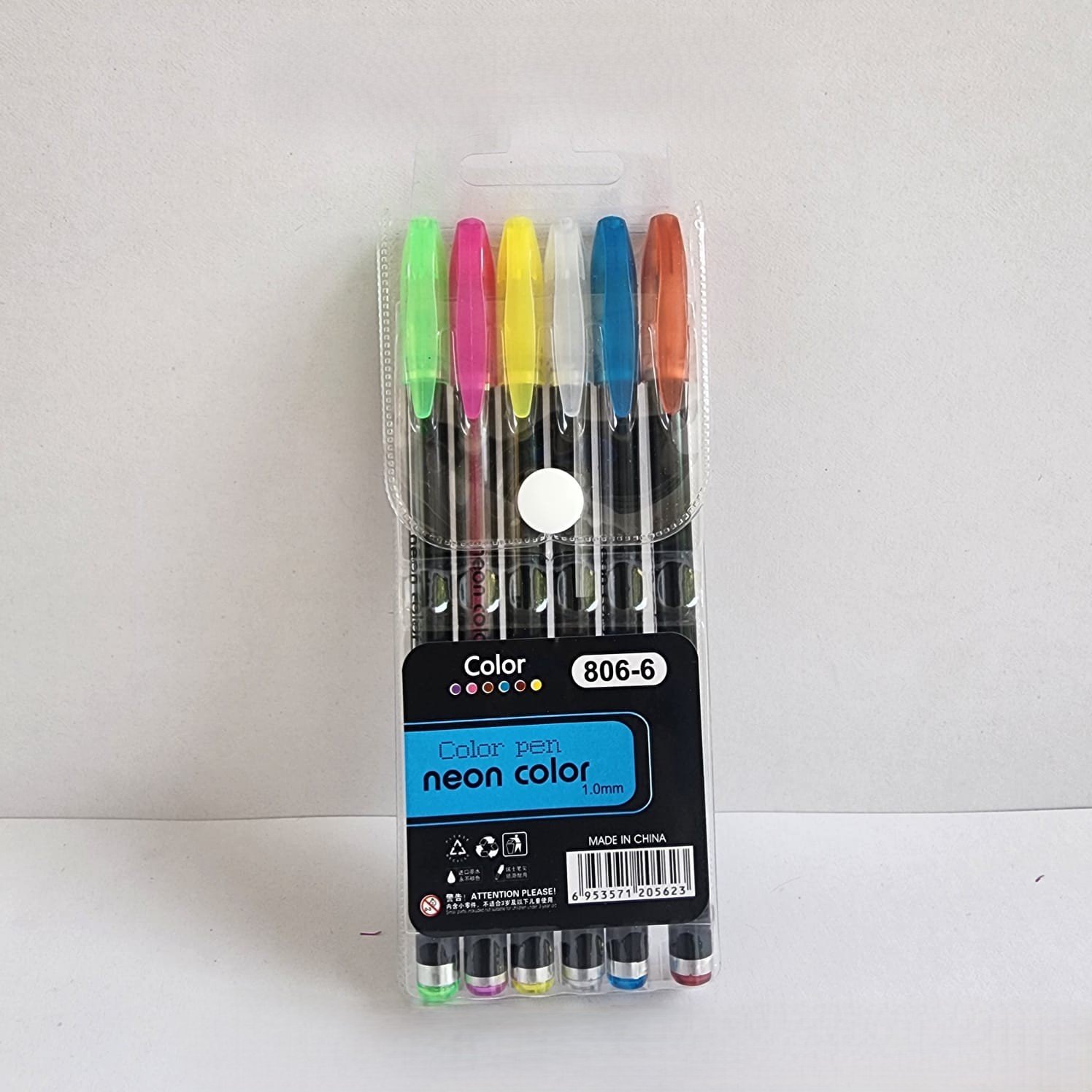 Gliter Color Pen 6Pcs