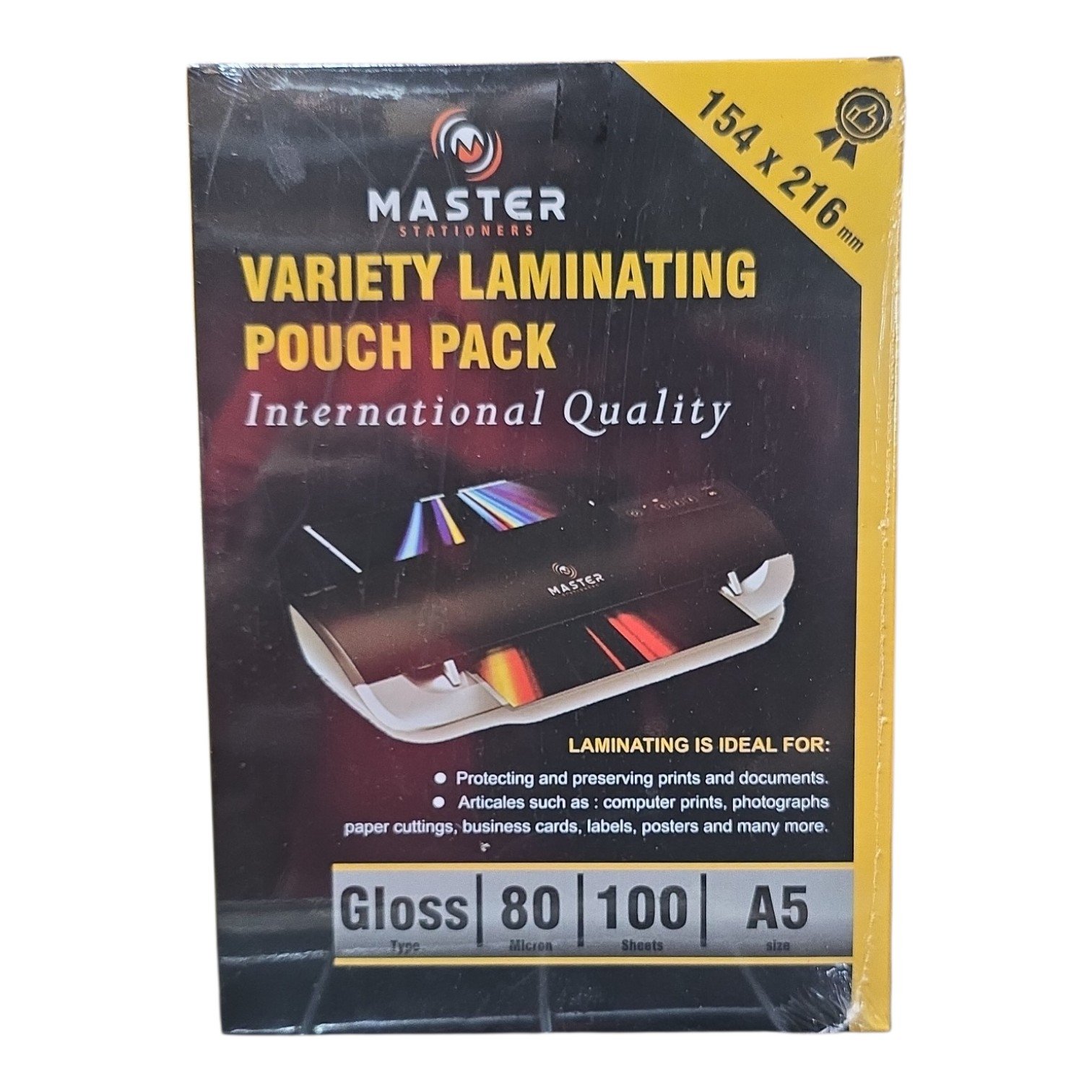 Laminating Pouch A4 216*303