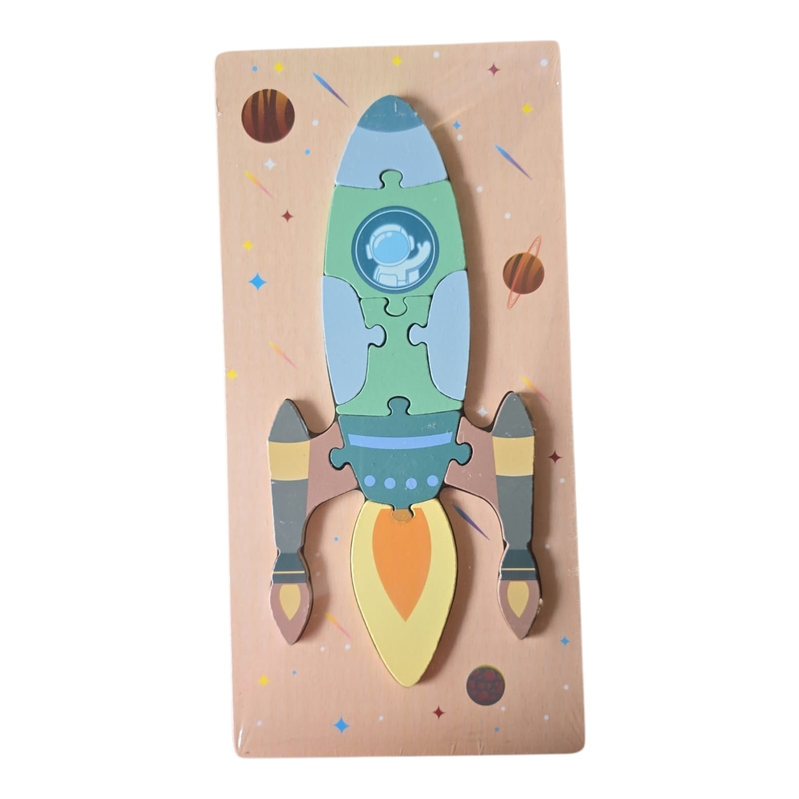 Wooden Puzzles Rocket