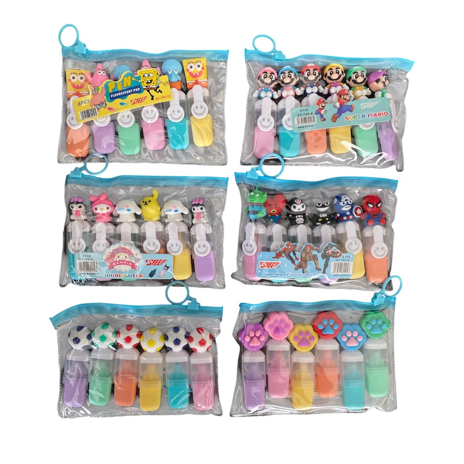 Highlighter SY709 6 Pcs