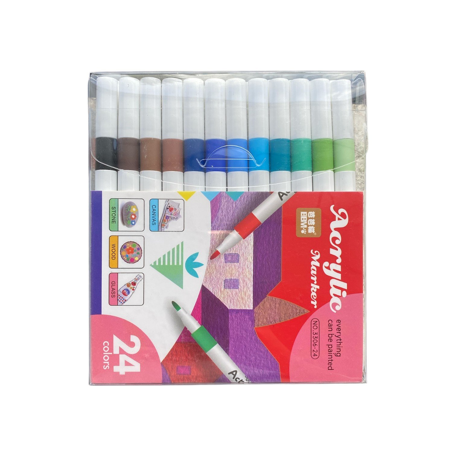 Acrylic Platignum 24Pcs