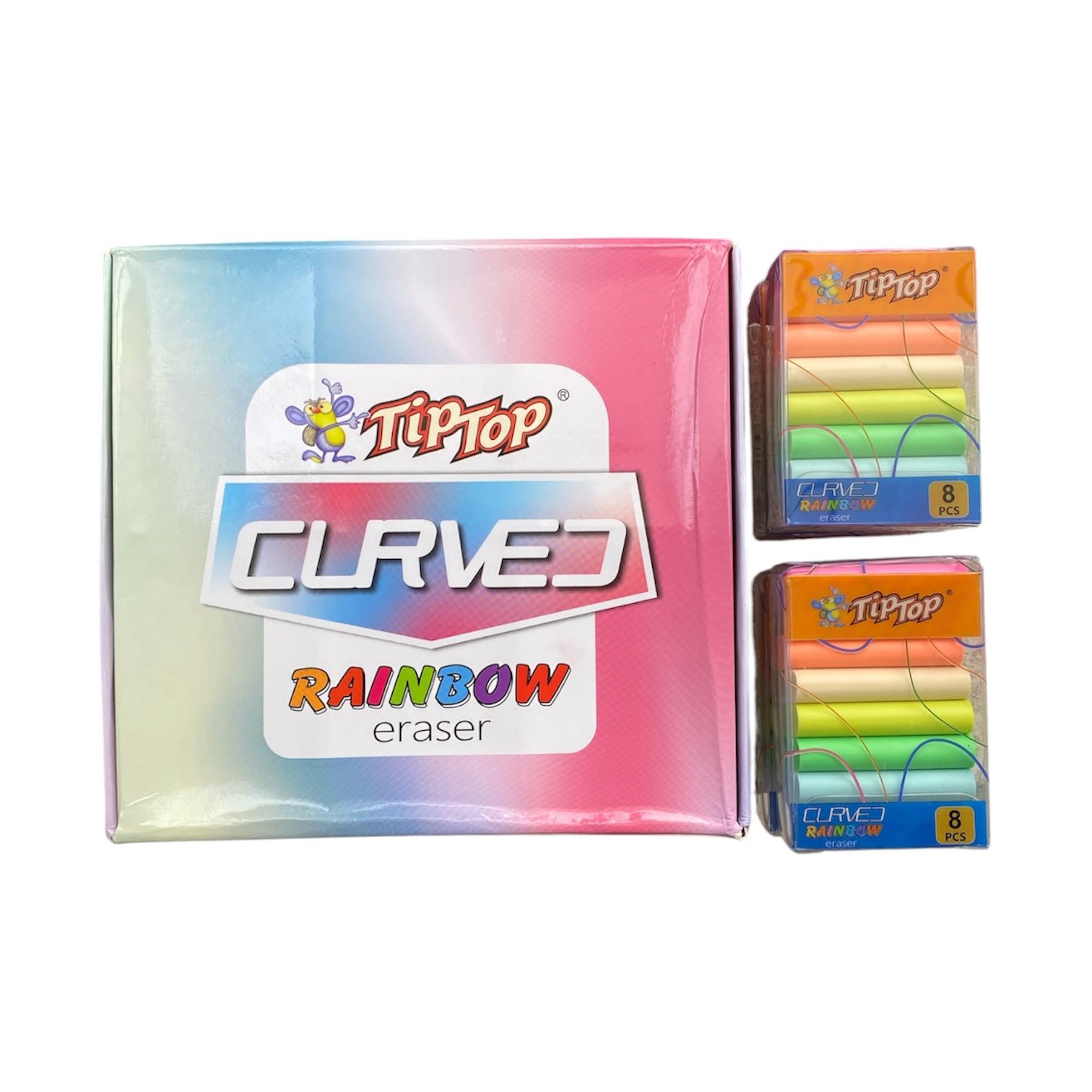 Rainbow Eraser 60Pcs
