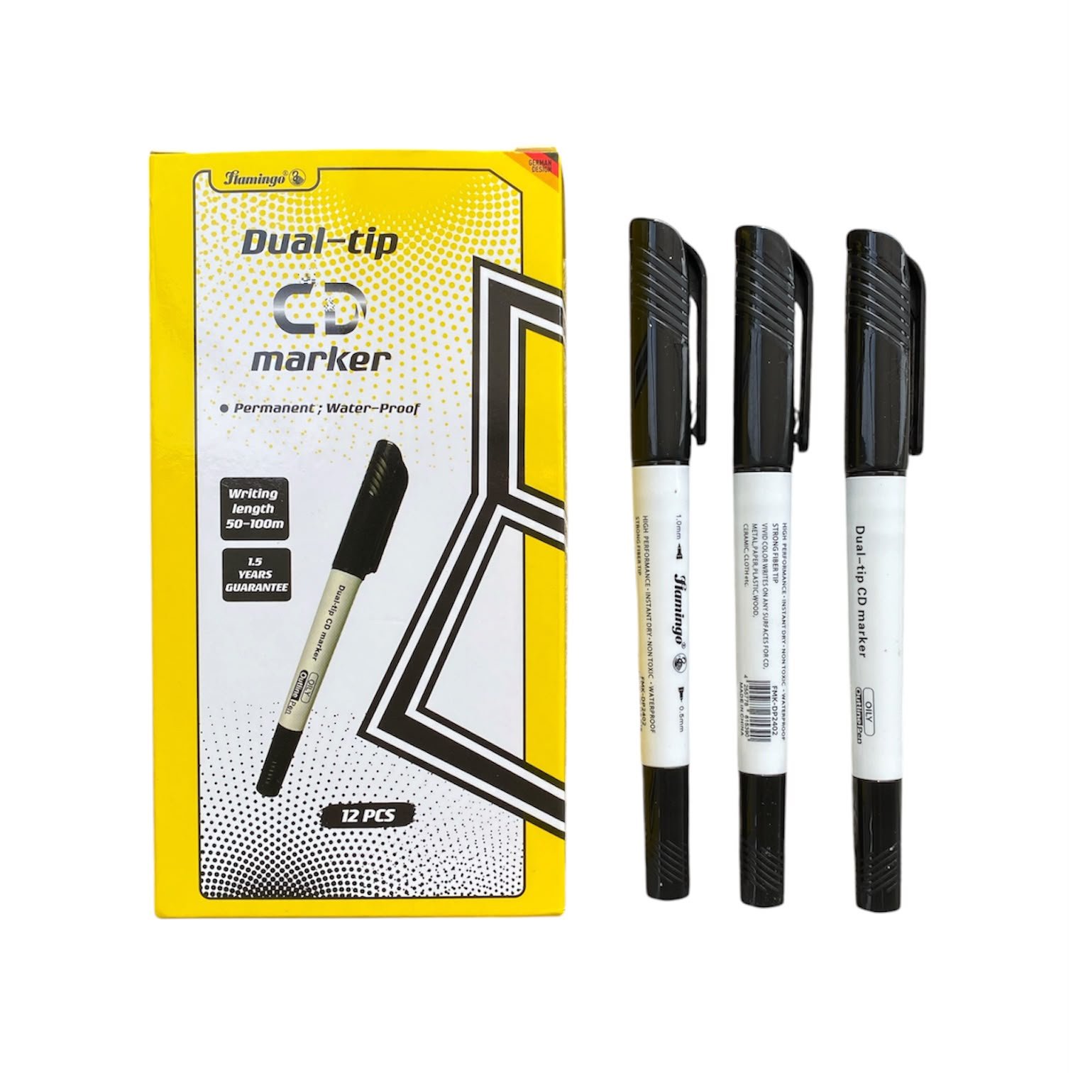 Flamingo CD Marker Black