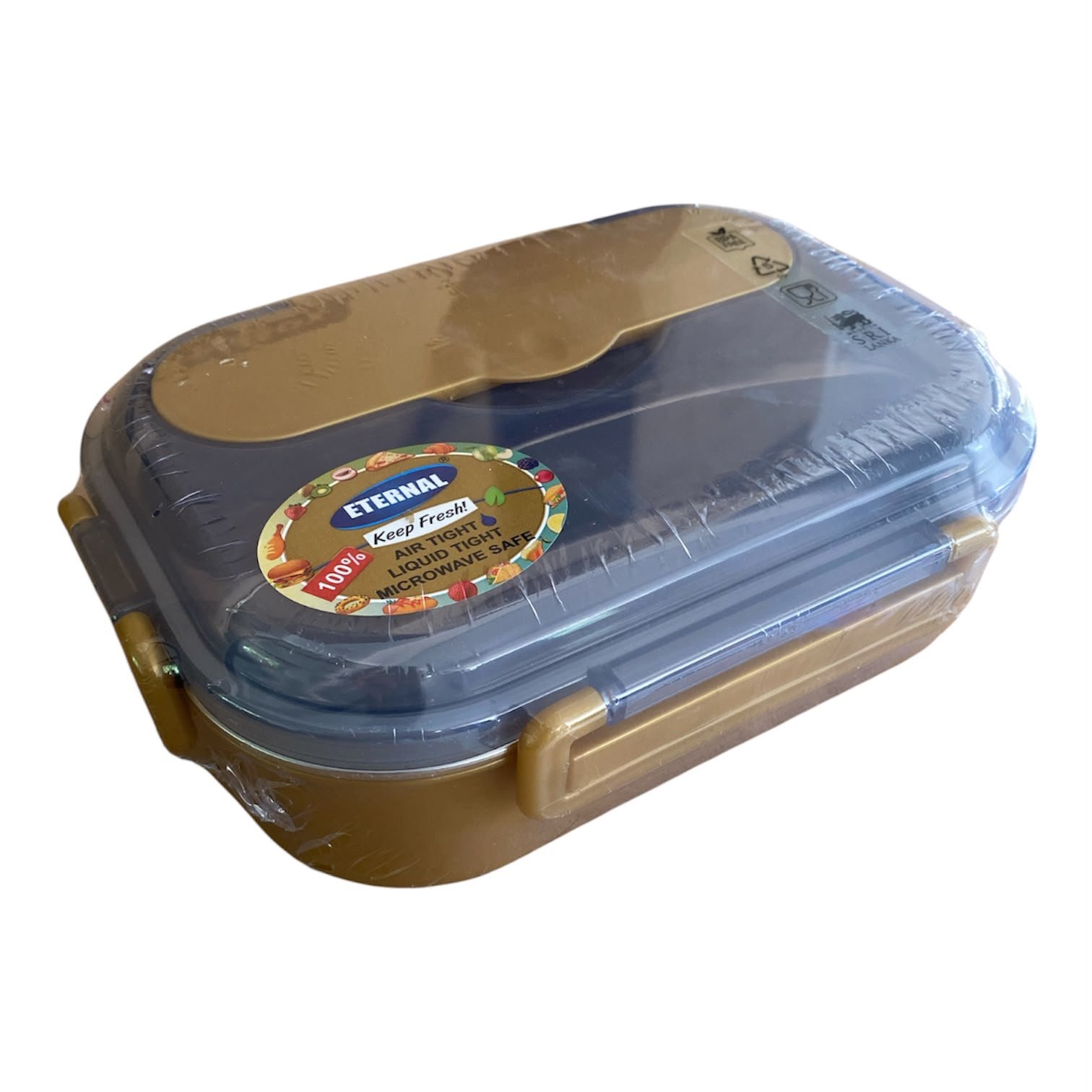 Air Tight Steel 3 Way Lunch Box