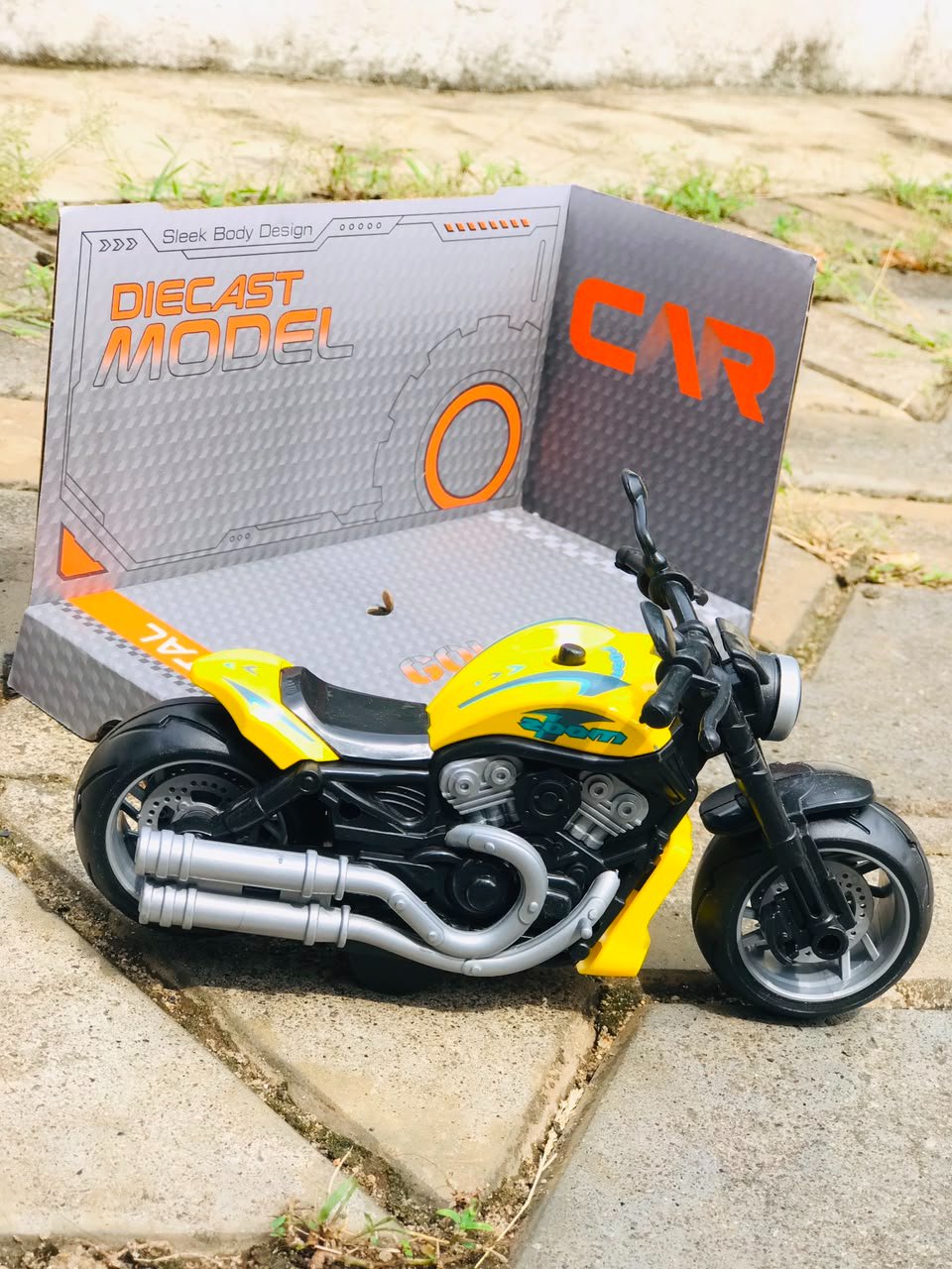 Toy  798641C Metal MortorBike